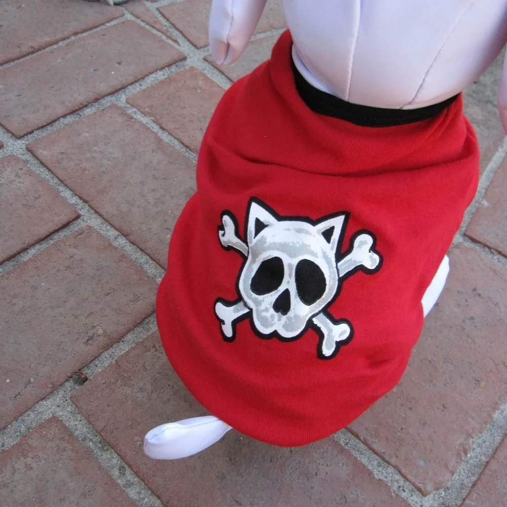HP Underground Hound Handmade Cat Skull Crossbones